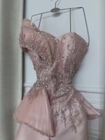 فستان سهره ميكادو كلفه تطريز