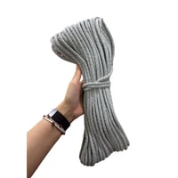 حبال التريس لون رمادي لخياطة السلال والقواعد