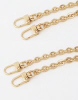 حزام سلسلة بسيط للحقائب – 120 سم | عريض | ذهبي – ف...