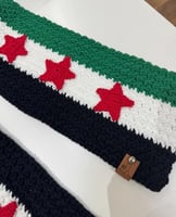 شال 156*15 محبوك يدوياً