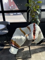 بطانية 80*140 بخيوط بوفي