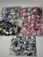 اطقم لهايات ( الطقم مكون من 5 مشابك لهايات + كرات...