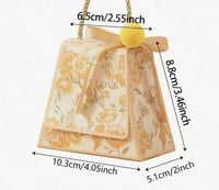 توزيعات للكبار جاهزة ومعبئة "5 حبات" لون اصفر