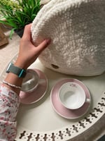 غطاء براد كروشيه محبوك لحفظ الحرارة