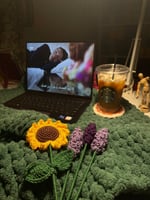 بطانية 80*140 بخيوط بوفي