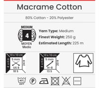 مكرمية قطن 760 Mecrame Cotton