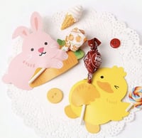 توزيعات حلاوة مصاص على شكل ارنب "10 حبات"