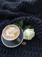 بطانية 80*145 بخيوط بوفي