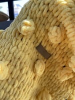 بطانية الكور 85*145 بخيوط بوفي