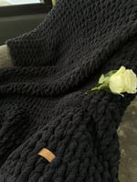 بطانية 80*145 بخيوط بوفي