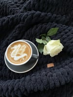 بطانية 80*145 بخيوط بوفي