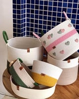 حبال التريس لون بيج لخياطة السلال والقواعد