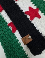 شال 156*15 محبوك يدوياً