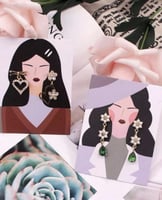 اقراط منوعة "5 حبات"