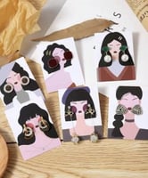 اقراط منوعة "5 حبات"