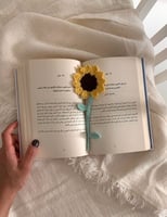 فاصل كتب كروشيه بأشكال والوان متنوعة -قطعتين- Book...