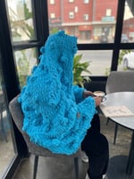 بطانية الفشارة 120*185 بخيوط بوفي