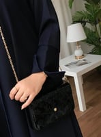 شنطة الفي لويس فيتون صغير اسود لامع