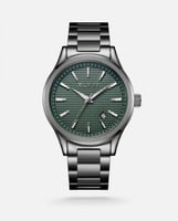 ساعة رجالية ستيل باللون الأسود