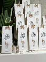 10 قطعه من معطرات المفارش مع عبارة عيدكم مبارك