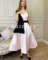 فستان سهرة ميد وردي بورد اسود