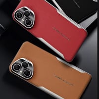 حافظة لهاتف #هونر 400 برو فاخرة من جلد البولي يوري...