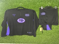 ترنك تمرين برشلونة الاسود 26/25