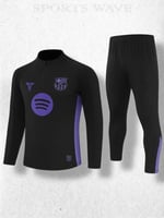 ترنك تمرين برشلونة الاسود 26/25