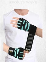 قفازات تمرين GYM ازرق