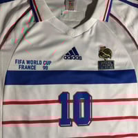 تيشيرت فرنسا 1998 - زيدان 10 (كأس العالم التاريخي)