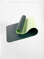 سجاد يوغا للتمارين (حصيرة تمرين) اخضر فسفوري