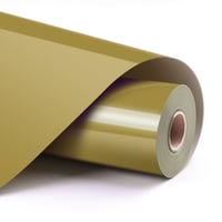 لفة فينيل حراري ذهبي لامع