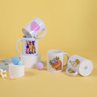 أكواب LOKLiK للطباعة الحرارية - 325 مل 6 أكواب