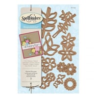 سبيلبينديرز قوالب قص أشكال أوراق نباتية وزهور