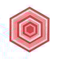 Sizzix Framelits Hexagons Die Set, Pack of 10