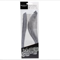 شرائط ورقية لفن لف الورق- لون فضي