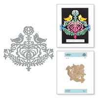 سبيلبينديرز قالب قص شكل باقة ورد