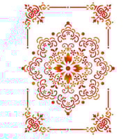 ستيمبيريا استنسل جي 29,7سم×21سم شريط و إطار