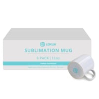 أكواب LOKLiK للطباعة الحرارية - 325 مل 6 أكواب