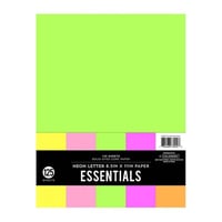 أمريكان كرافتس كلوربوك مجموعة ورق أساسية نيون حزمة...