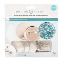 مجموعة 54 بروش دائري كبير الحجم 2.30 إنش