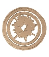 سبيلبينديرز قالب قص شكل ثقب الزجاج