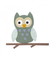 سيزيكس إطار قوالب قص مجموعة 5 قطع - شكل البومة حجم...