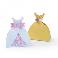 سيزيكس قالب قص صندوق بشكل فستان حزمة 7 قطع