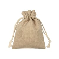 حقيبة خيش للطباعة برباط - وسط