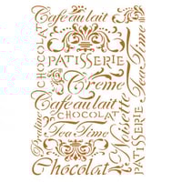 ستيمبيريا استنسل جي 29,7سم×21سم حلويات