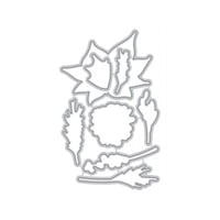 مجموعة قوالب شفافة، على شكل نبتة البوينستيا والصنو...