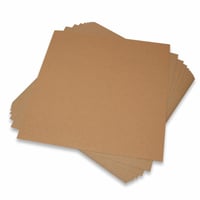 20 أوراق كاردستوك 280 جم لون بني - 12×12 إنش