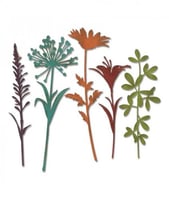 سيزيكس قالب قص شكل أزهار البرية حزمة 5 قطع رقم 2