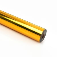 لفة فينيل لاصق دائم (ذهبي معدني)